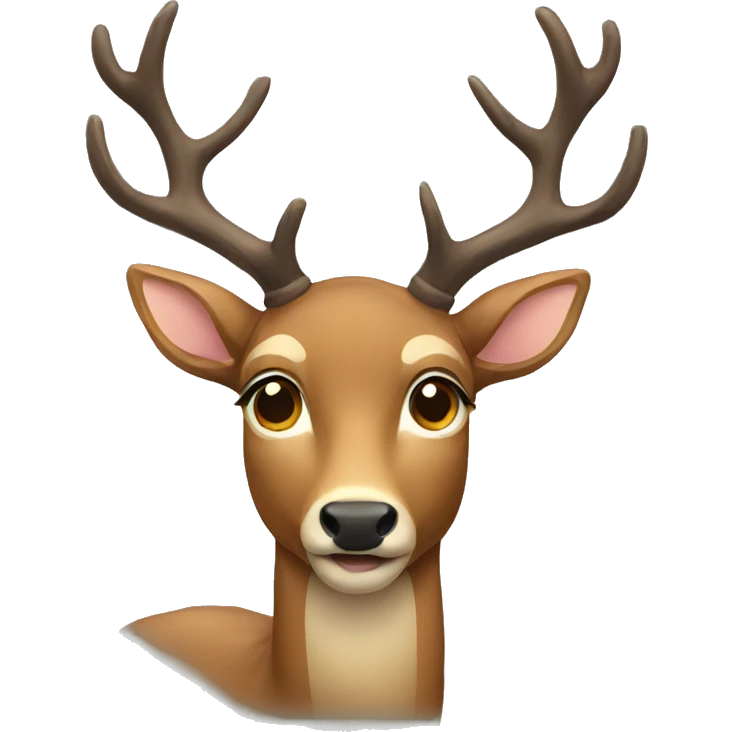 Deer emoji