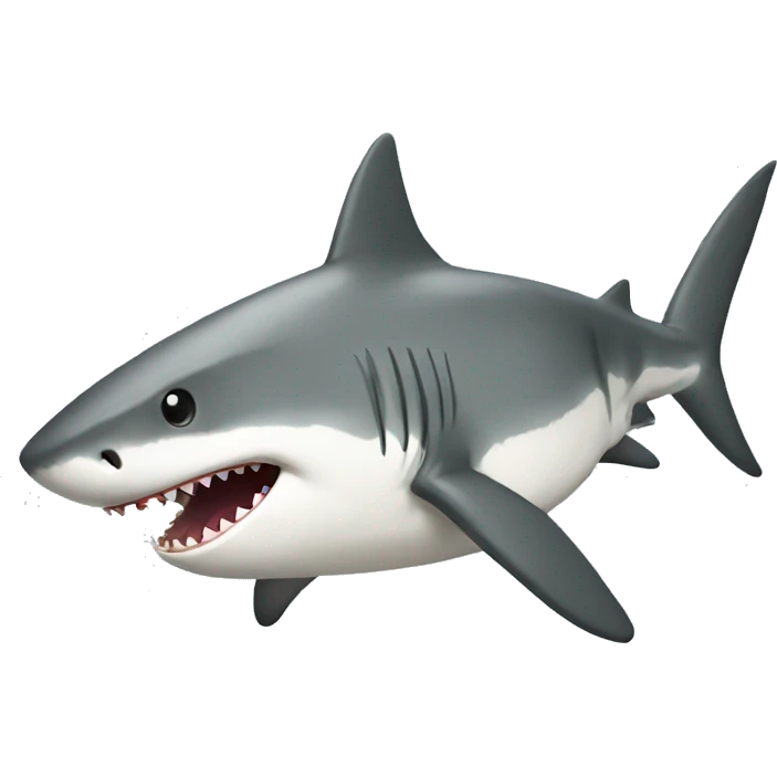 Fall shark emoji