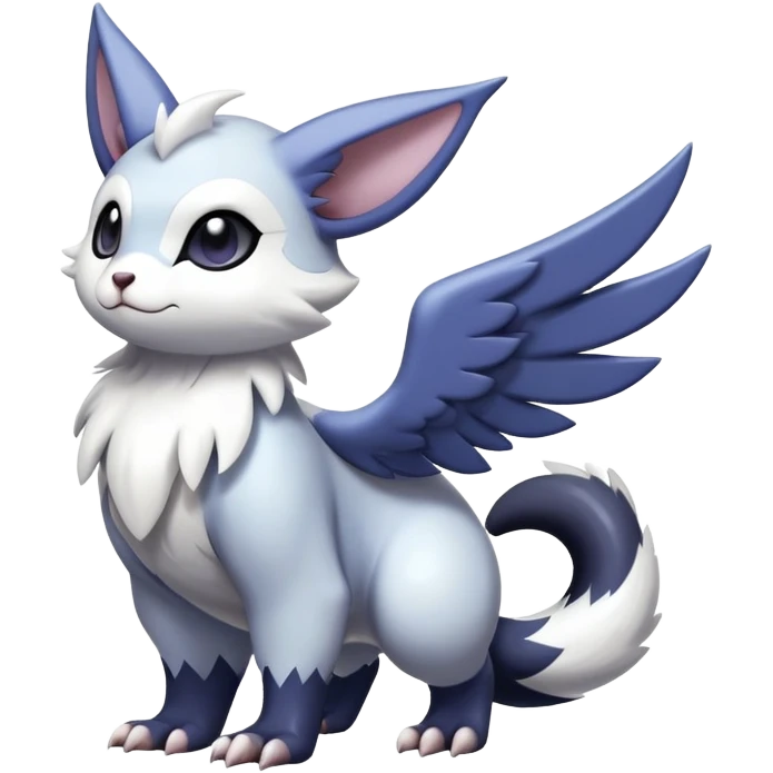 Shiny Furret-Absol-Noibat-Hybrid (Full body) emoji