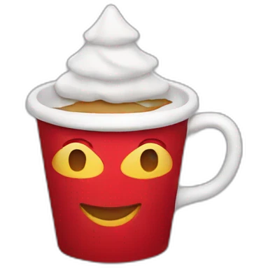 christmas cup emoji