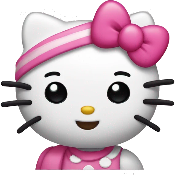 Hello kitty emoji