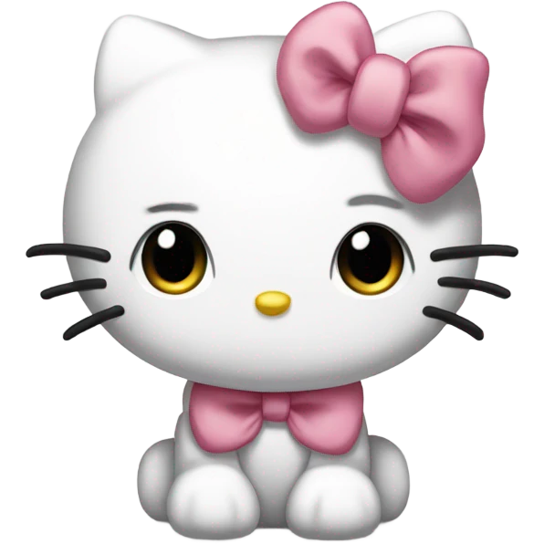 hello kitty is disappointed  emoji