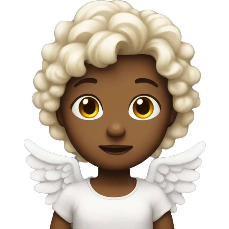 Cute angel  emoji