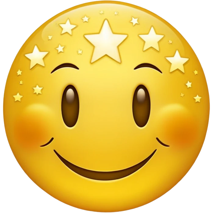 Smily with stars emoji