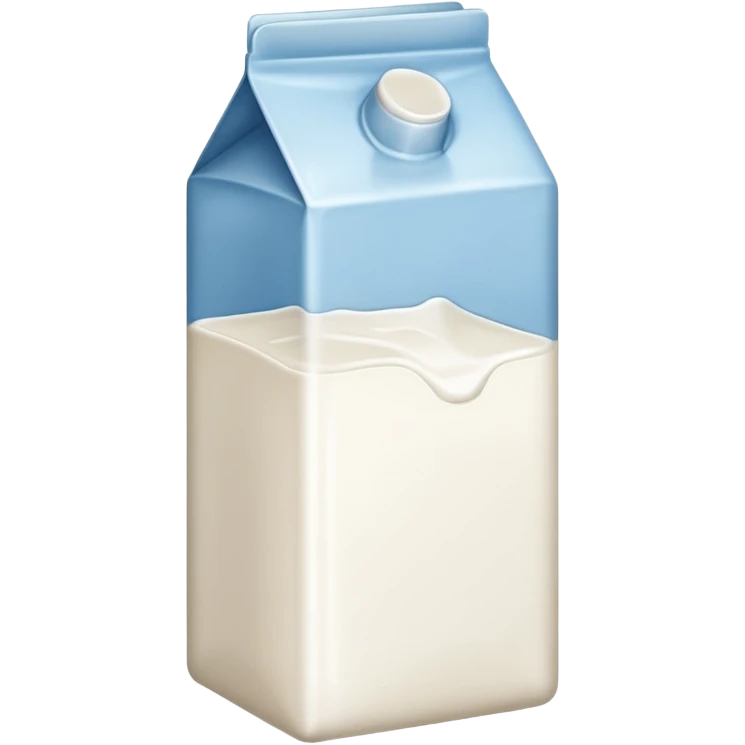 Milk out of the carton emoji