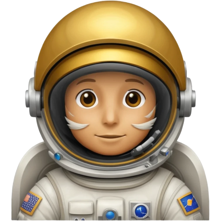 hawk astronaut emoji