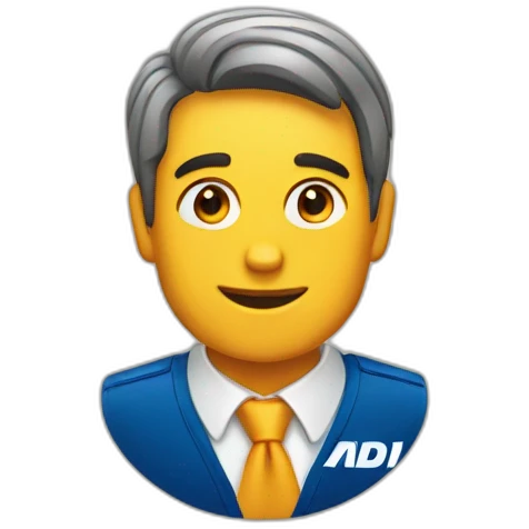 The aldi logo emoji