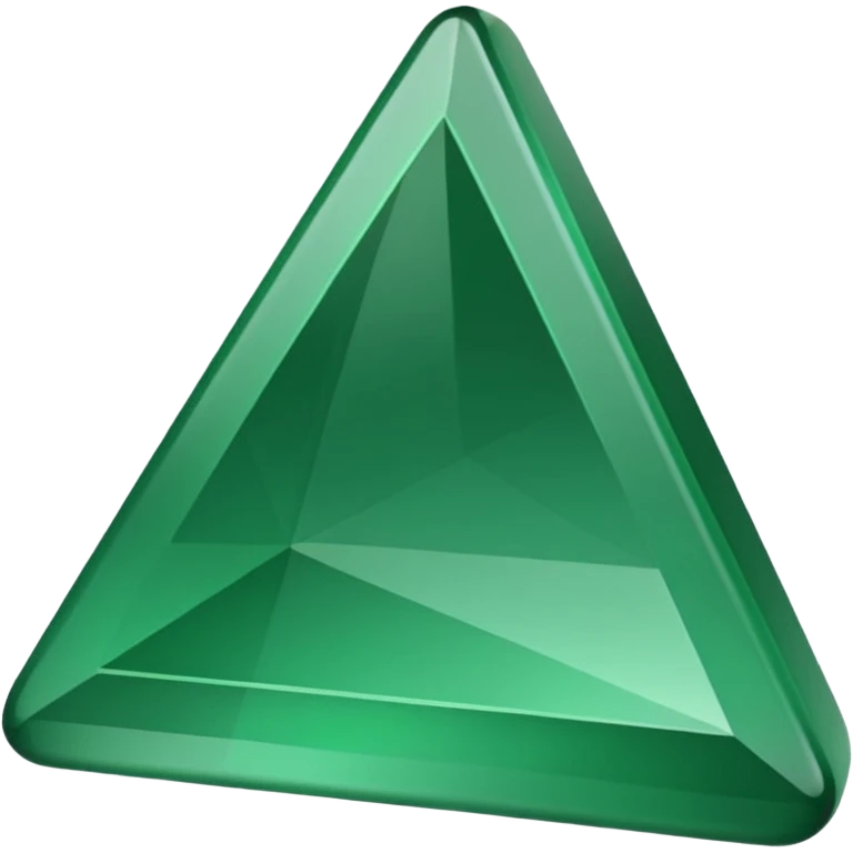 small green up triangle emoji