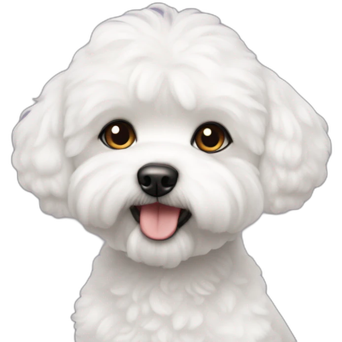 Bichon maltez emoji