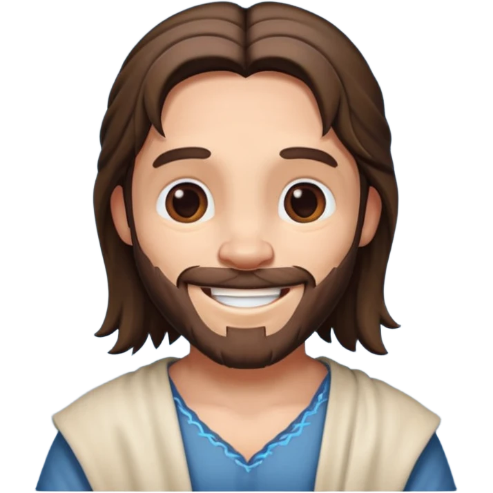 Jesus with stitch emoji