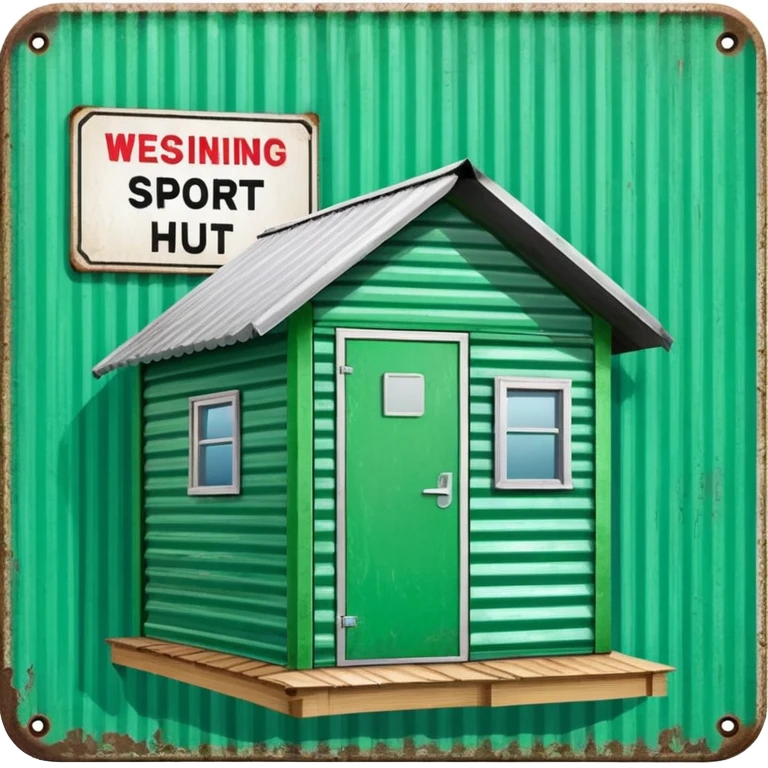 green sport hut emoji