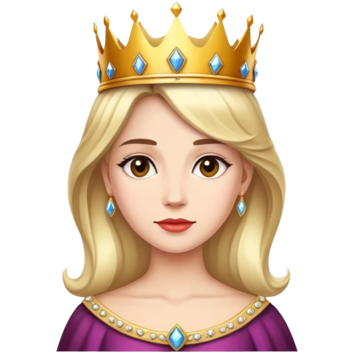 Milena queen emoji