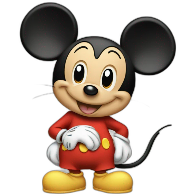 Mickey mousr emoji