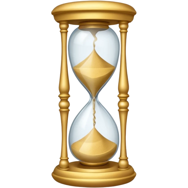 fancy ornate hourglass emoji