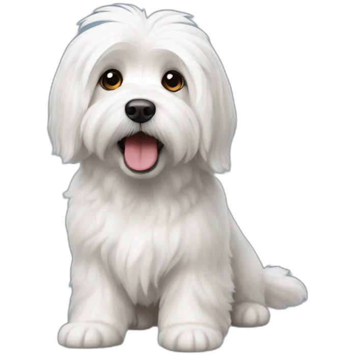 coton de tulear shout emoji