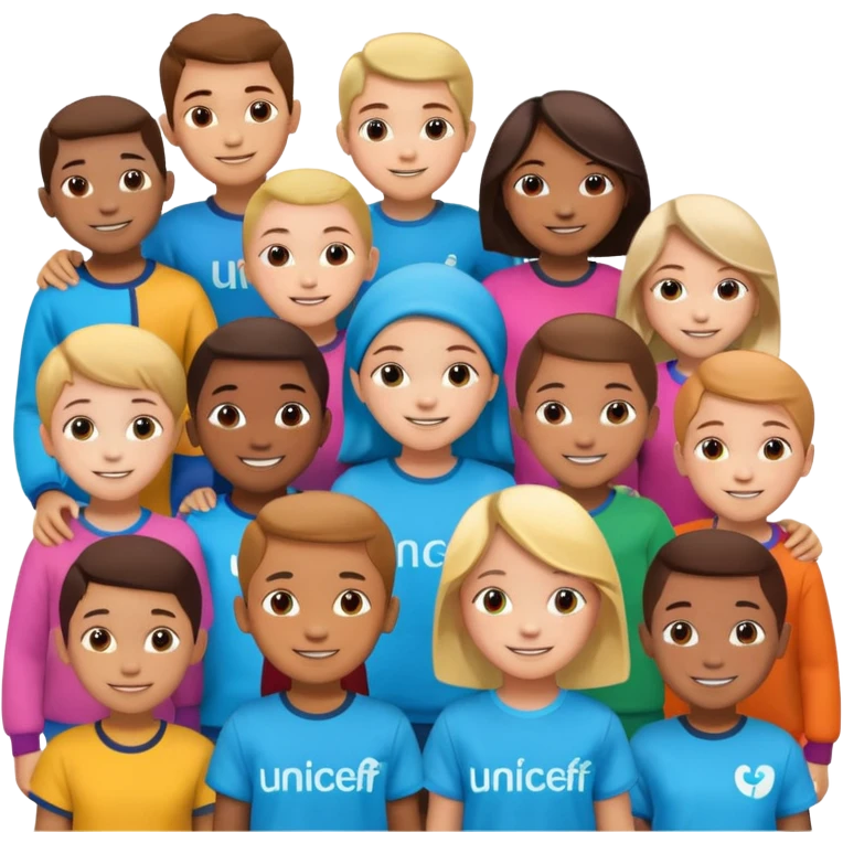 یونیسیف حامی کودکان در سراسر روبیکا emoji