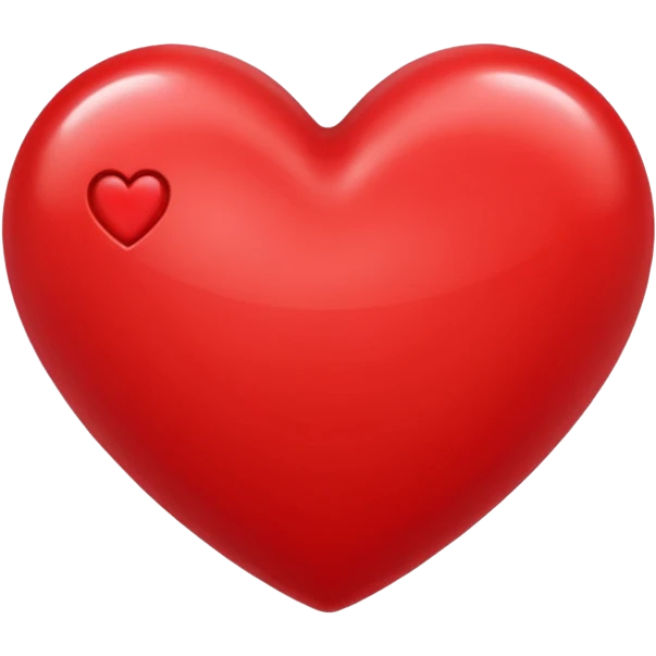 Red heart emoji