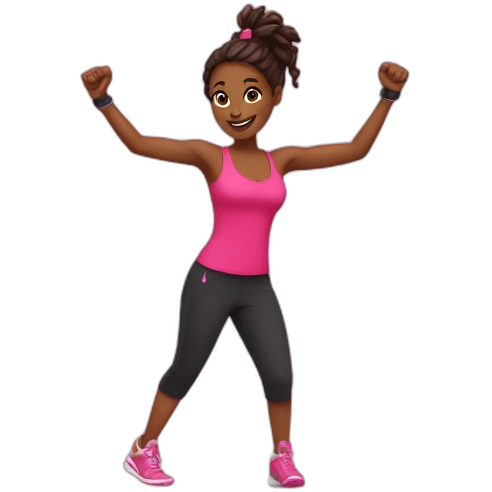Zumba coeur emoji