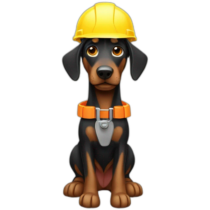 builder-doberman emoji