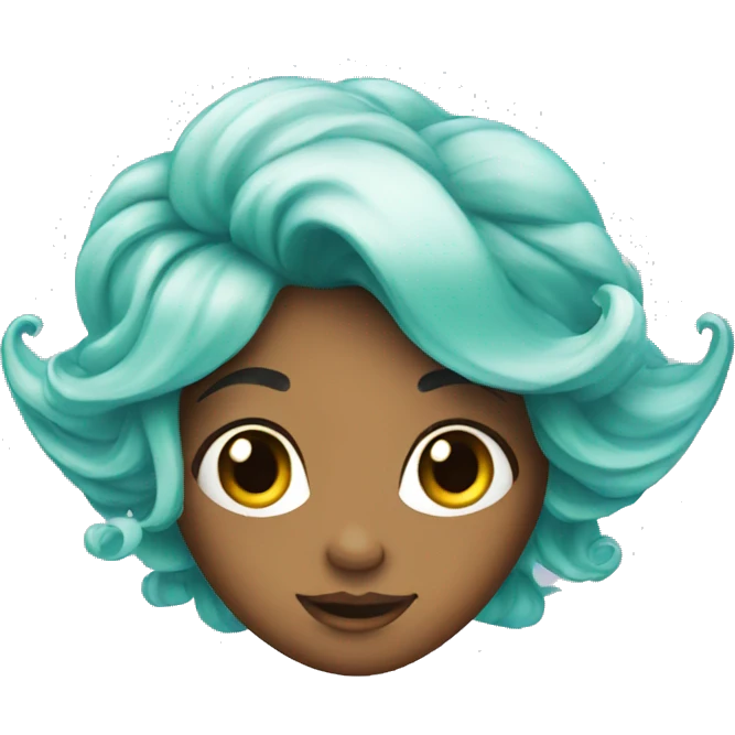 Fairy princess mermaid  emoji