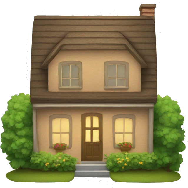 Cozy house  emoji