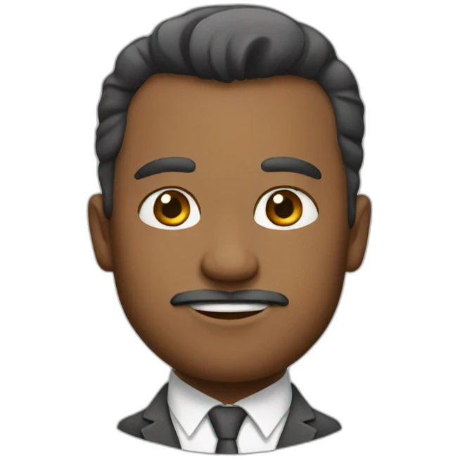 Rich man emoji