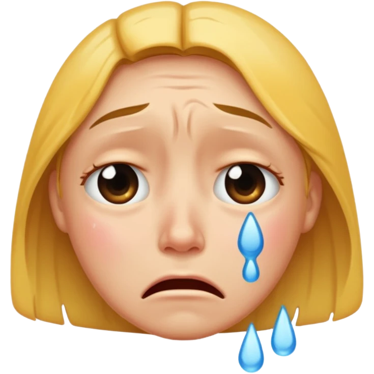 crying face emoji emoji