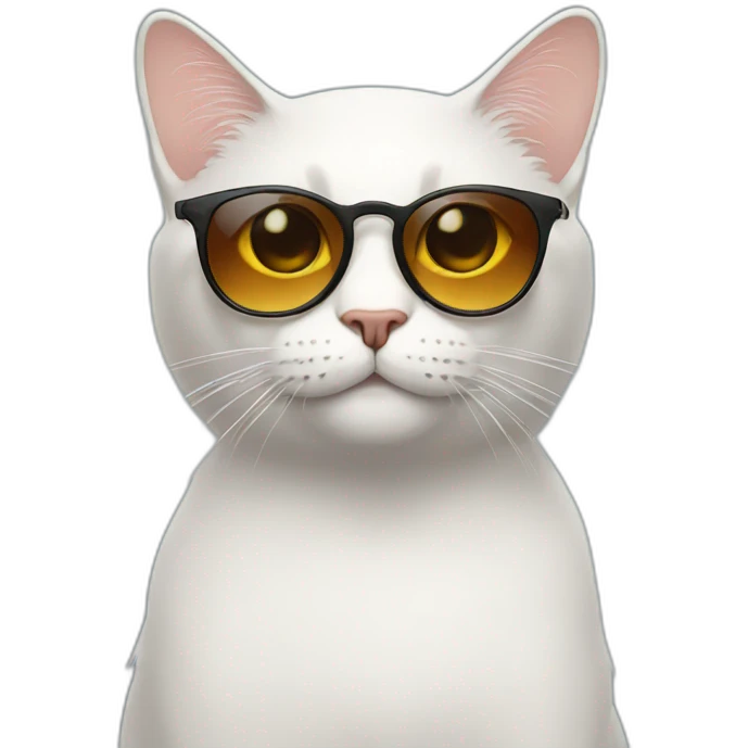 cat with shades emoji