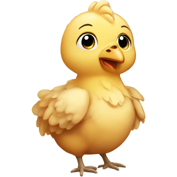 Chicken baby emoji