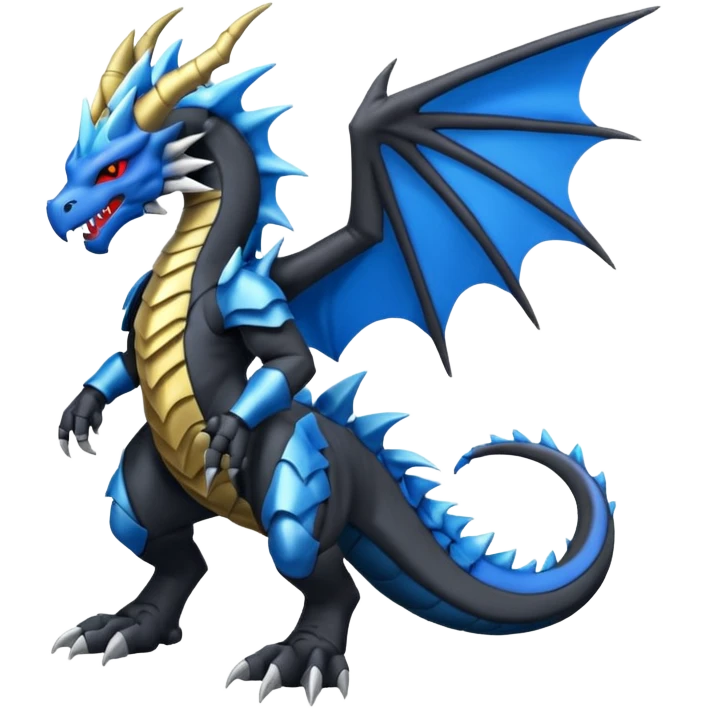 Haxorus-Zekrom-fusion (full body) emoji