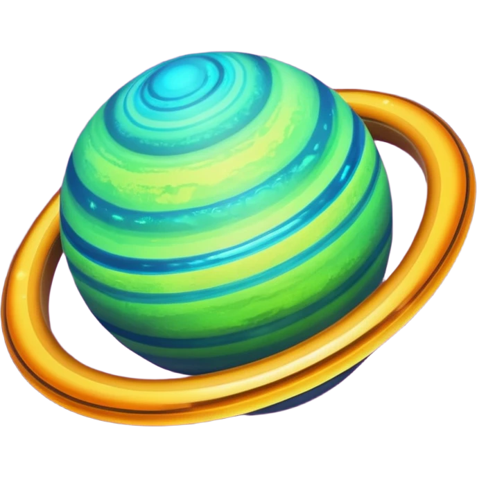 Planet with rings emoji