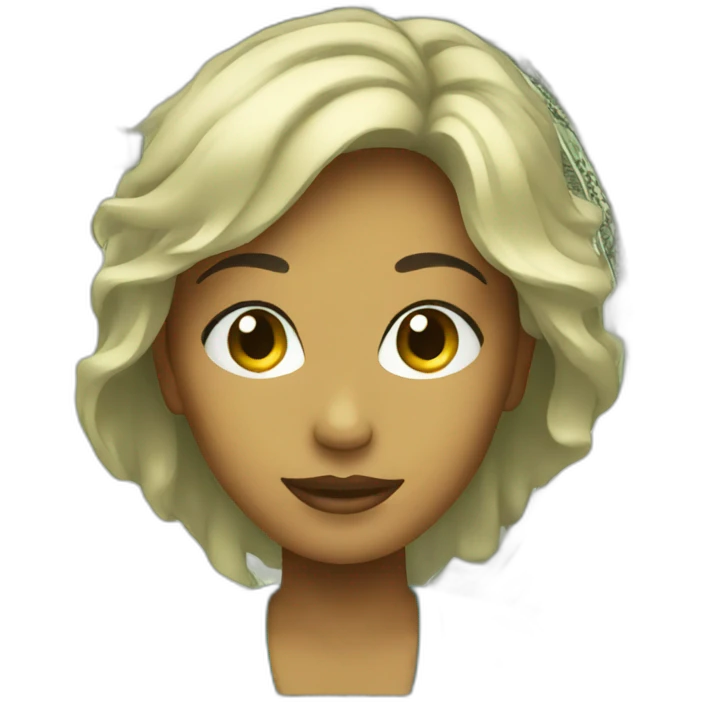 woman dollar emoji
