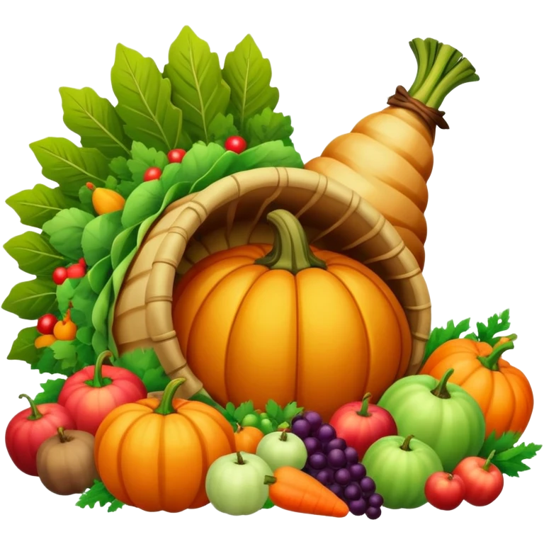 thanksgiving cornucopia emoji