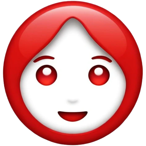 Red emoji