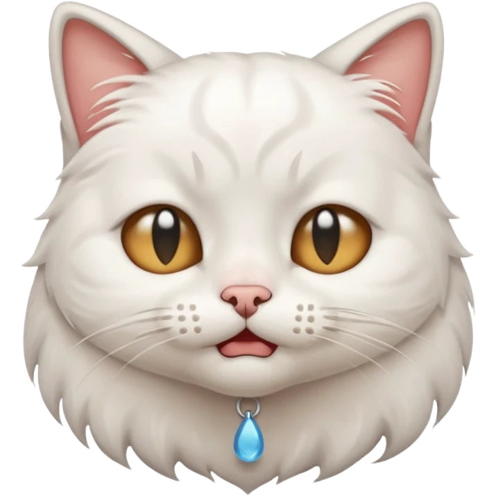Плачущий кот в стиле Google😿 emoji