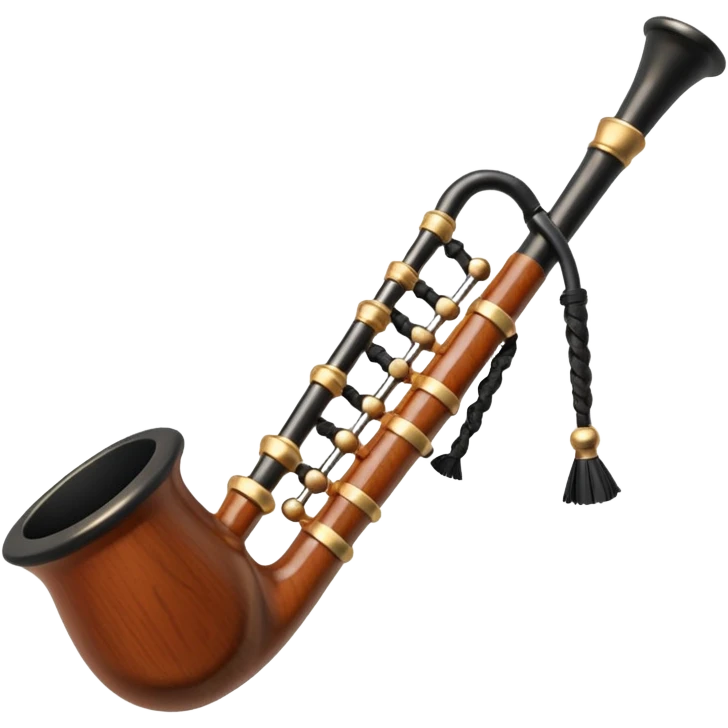compact scotish bagpipe emoji