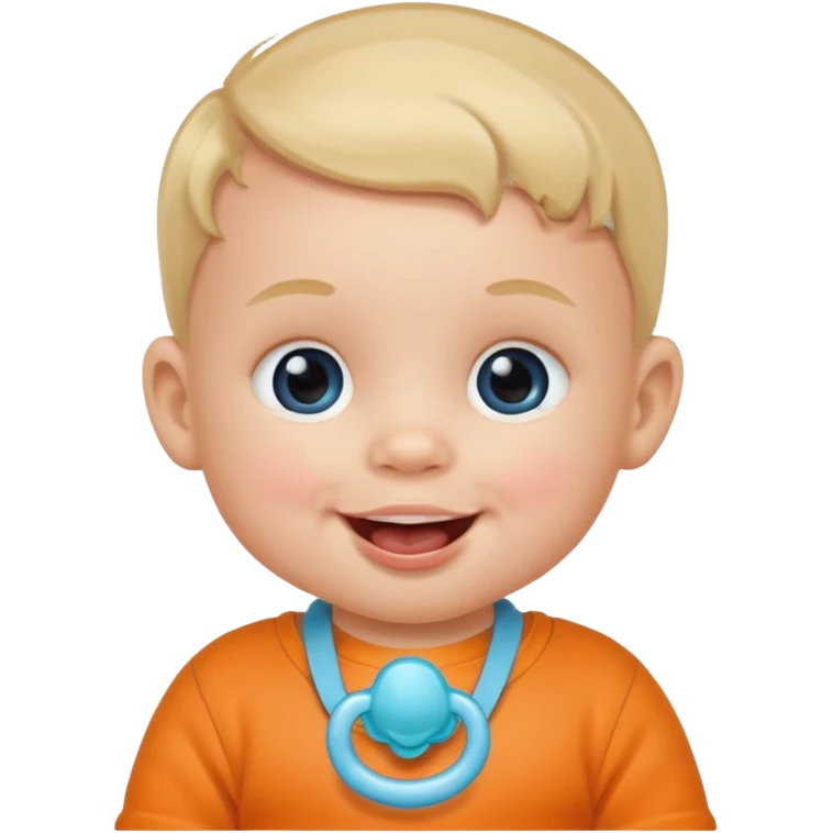 baby with pacifier emoji