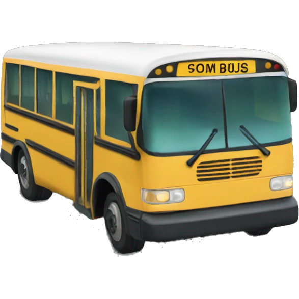 moving bus emoji