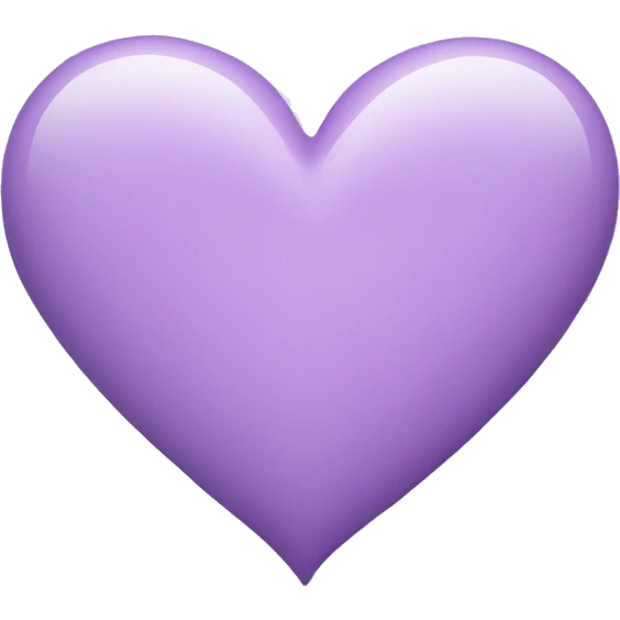 Light Purple Heart  emoji