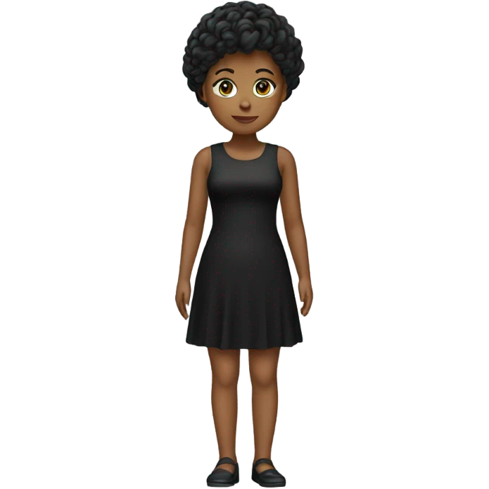 Black mini emoji