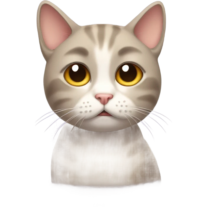 Cat sad emoji