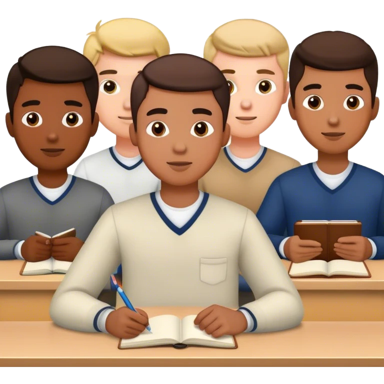 male school class group emoji