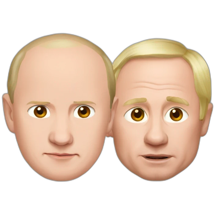 Putin and pig emoji