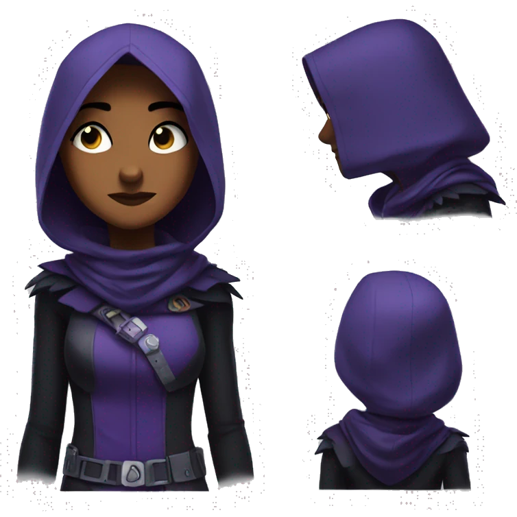 raven teen titans emoji