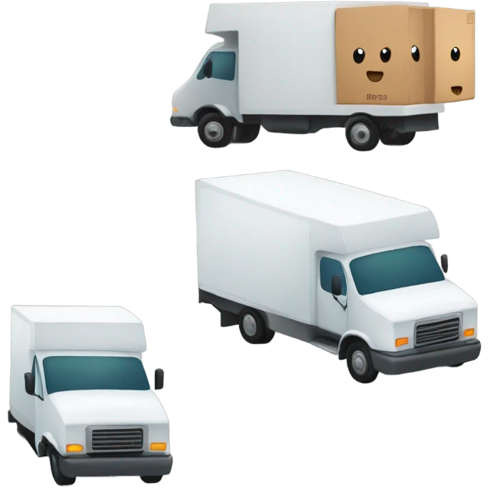 Box truck with SR on the side emoji