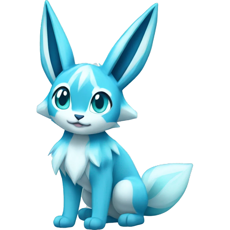 Glaceon full body emoji