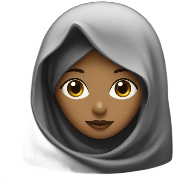 Niqabi girly emoji