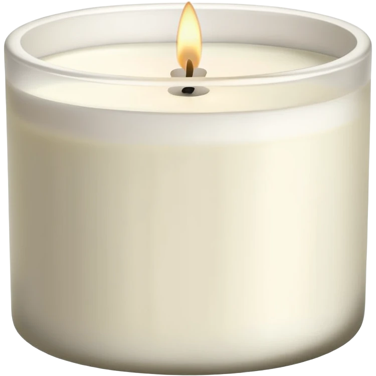 one white￼ diptique candle  emoji