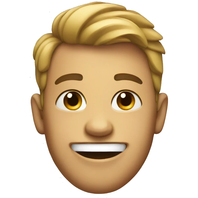 Happy face  emoji