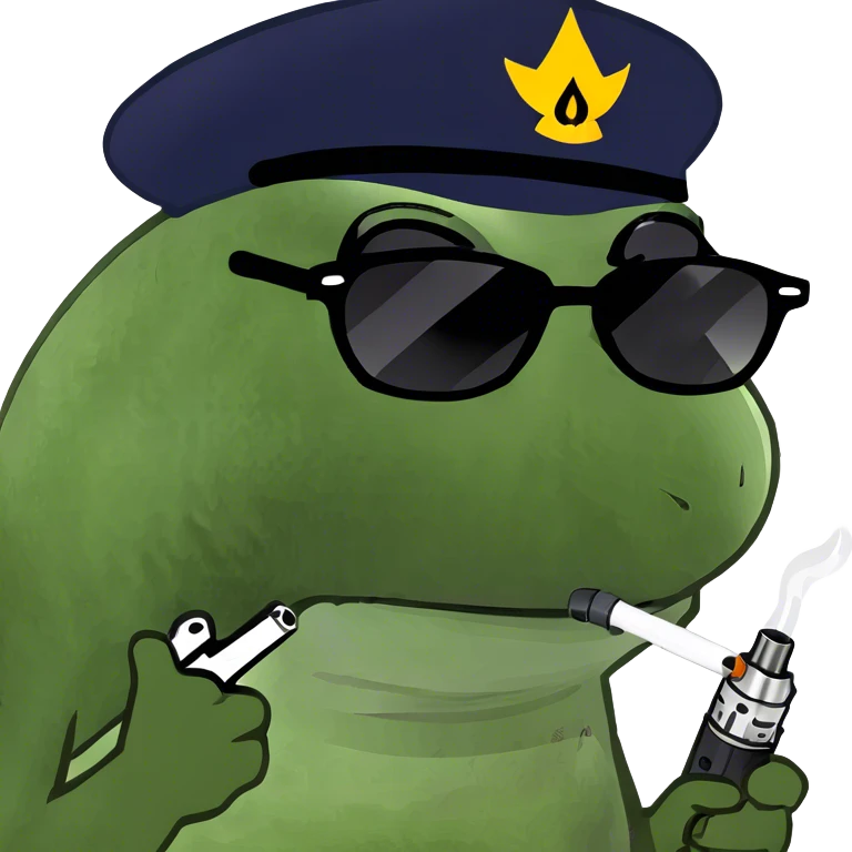 A vape emoji